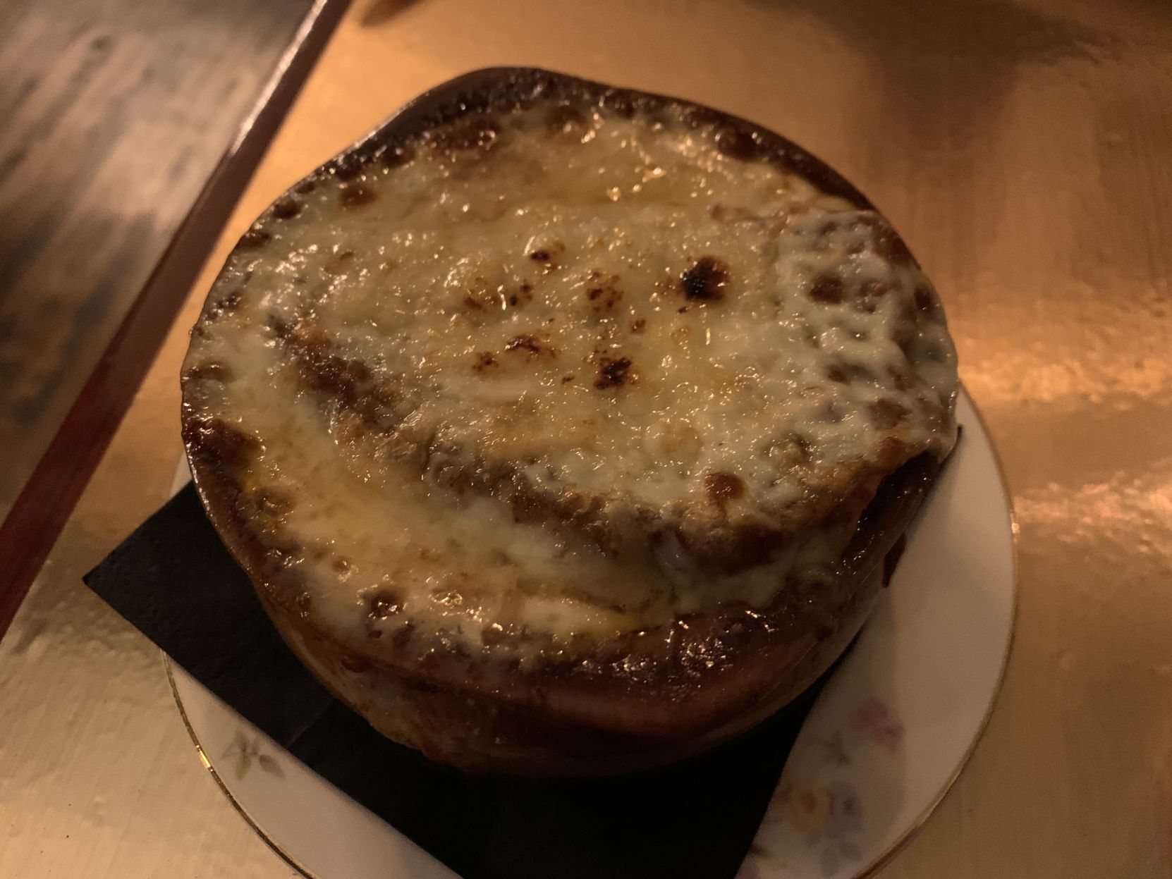 Kettle Black French onion soup